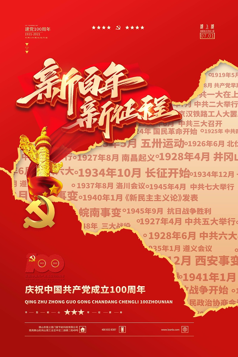 樓上樓|不忘初心,砥礪前行,慶祝建黨100周年！